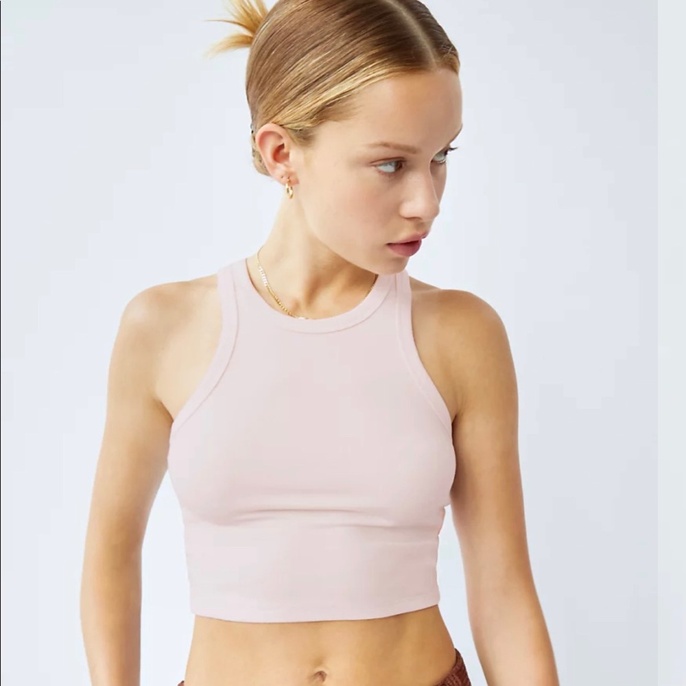 NWT Sunday best honor tank - frosted rose